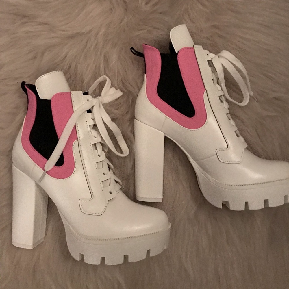 Faux Prada Neoprene Boot